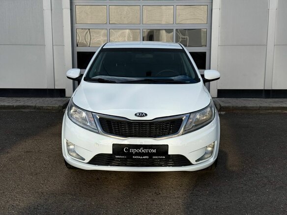 2014 Kia Rio 5-speed III, белый - вид 7