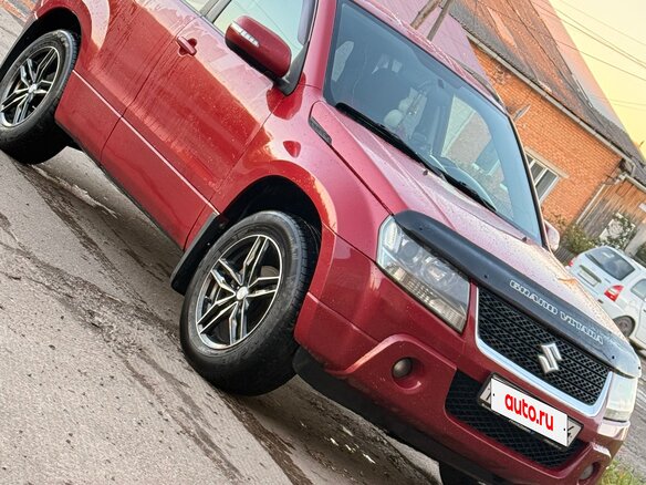 2008 Suzuki Grand Vitara II Рестайлинг, красный, 1100000 рублей - вид 2