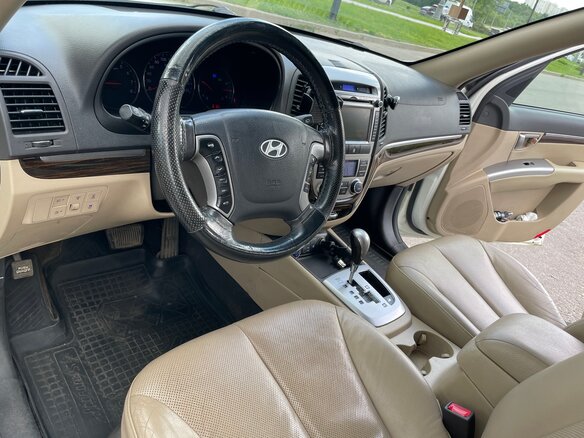 2011 Hyundai Santa Fe II Рестайлинг, белый, 1290000 рублей - вид 7