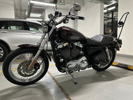 2007 Harley-Davidson Sportster 1200, красный, 660000 рублей, вид 3