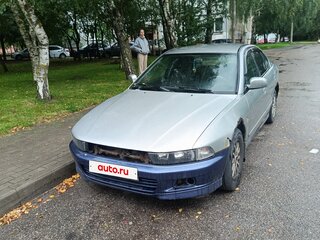 2002 Mitsubishi Galant VIII Рестайлинг, серебристый, 150000 рублей, вид 1