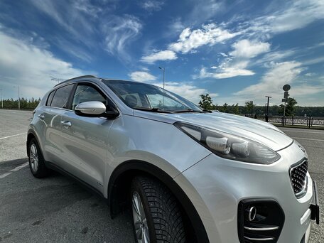2016 Kia Sportage IV, серебристый, 1549888 рублей, вид 2