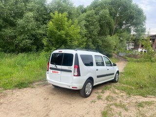 2020 Lada (ВАЗ) Largus I, белый, 950000 рублей, вид 4