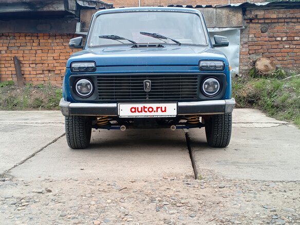 2002 Lada (ВАЗ) 2121 (4x4) I Рестайлинг, синий, 350000 рублей