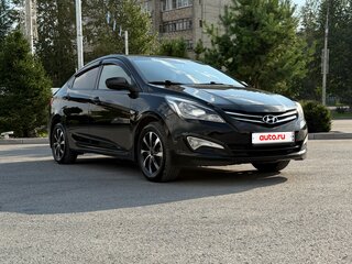 2015 Hyundai Solaris I Рестайлинг, чёрный, 1200000 рублей, вид 2