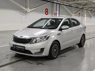 2014 Kia Rio III, серебристый, 705000 рублей, вид 1