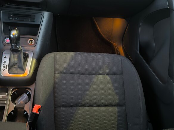 2014 Volkswagen Tiguan I Рестайлинг, коричневый, 1220000 рублей - вид 6