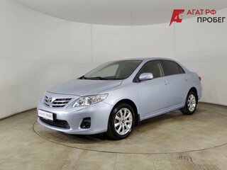 2010 Toyota Corolla X (E140, E150), голубой, 1160000 рублей, вид 1