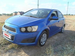 2012 Chevrolet Aveo II, синий, 499000 рублей, вид 3