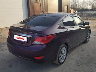 2012 Hyundai Solaris I, фиолетовый, 800000 рублей, вид 5