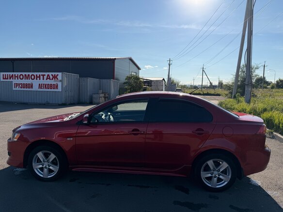 2008 Mitsubishi Lancer X, красный, 697000 рублей - вид 6