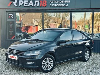 2016 Volkswagen Polo V Рестайлинг, серый, 879000 рублей, вид 1