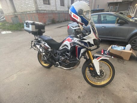 2016 Honda CRF 1000L Africa Twin, белый, 980000 рублей, вид 4