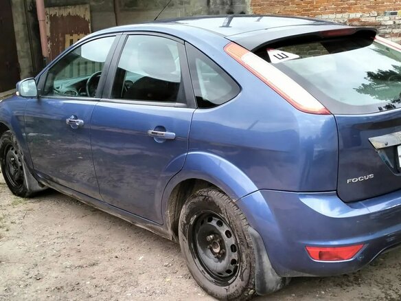 2008 Ford Focus II, синий - вид 4