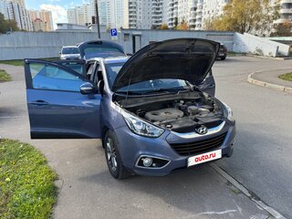 2014 Hyundai ix35 I Рестайлинг, синий, 1500000 рублей, вид 4