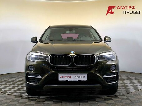 2016 BMW X6 35i II (F16), коричневый, 2850000 рублей, вид 2