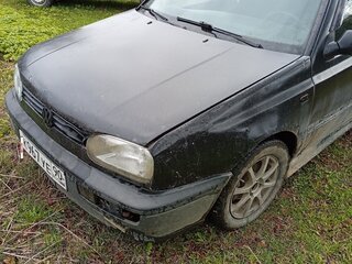1995 Volkswagen Golf III, чёрный, 125000 рублей, вид 1