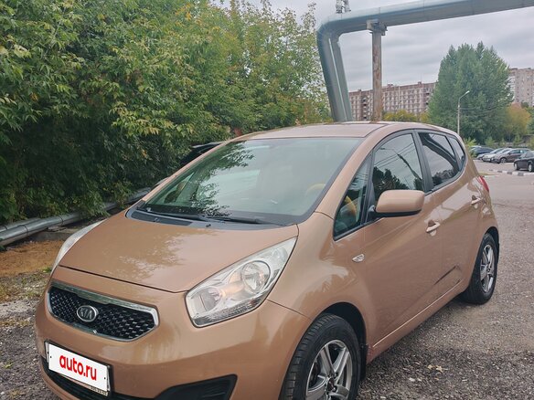 2012 Kia Venga I, коричневый, 830000 рублей