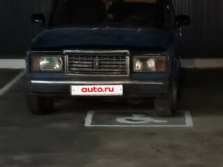 1991 Lada (ВАЗ) 2107, синий, 70000 рублей, вид 1