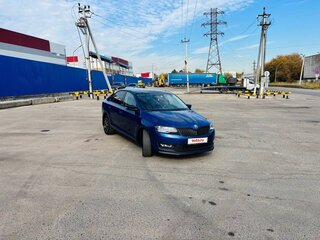 2019 Skoda Rapid I Рестайлинг, синий, 1450000 рублей, вид 1