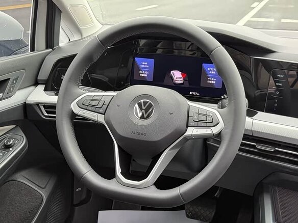2022 Volkswagen Golf VIII, белый - вид 15