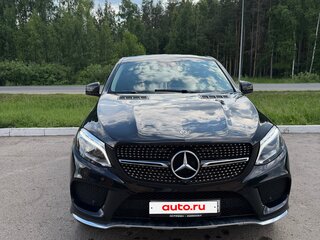 2018 Mercedes-Benz GLE Coupe 350 d I (C292), чёрный, 5050000 рублей, вид 2