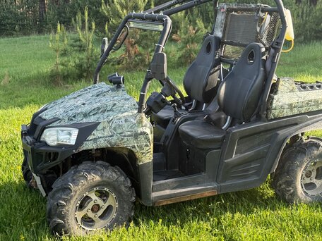 2011 Stels UTV 800H, зелёный, 550000 рублей, вид 2