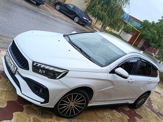 2021 Lada (ВАЗ) Vesta SW I, белый, 1150000 рублей, вид 3