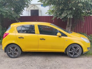 2008 Opel Corsa D, жёлтый, 384000 рублей, вид 2