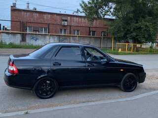 2014 Lada (ВАЗ) Priora I Рестайлинг, чёрный, 280000 рублей, вид 1