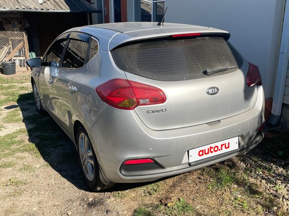 2013 Kia Ceed II, серебристый, 1150000 рублей - вид 3