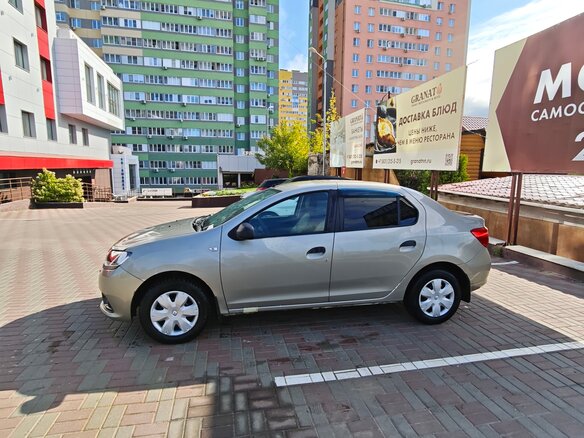 2015 Renault Logan II, бежевый - вид 6