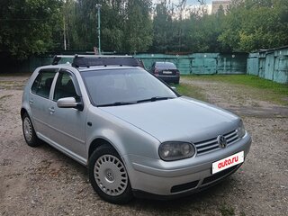 2002 Volkswagen Golf IV, серебристый, 390000 рублей, вид 5