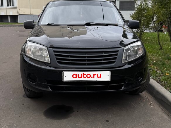 2012 Lada (ВАЗ) Granta I, чёрный, 259999 рублей - вид 1