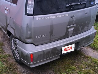 2002 Nissan Cube I Рестайлинг (Z10), серебристый, 150000 рублей, вид 1