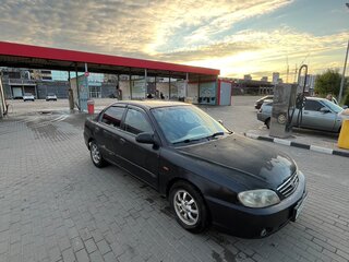 2007 Kia Spectra I Рестайлинг 2, чёрный, 130000 рублей, вид 1