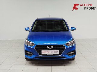 2019 Hyundai Solaris II, синий, 1400000 рублей, вид 2