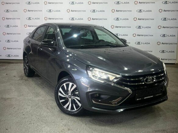 2026 Lada (ВАЗ) Vesta I Рестайлинг (NG), серый - вид 2