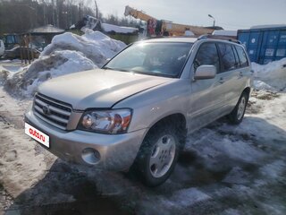 2004 Toyota Highlander I (XU20) Рестайлинг, серебристый, 999999 рублей, вид 1