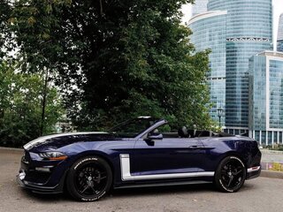 2018 Ford Mustang VI Рестайлинг, синий, 2700000 рублей, вид 3