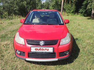 2007 Suzuki SX4 I (Classic), красный, 600000 рублей, вид 2