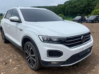 2022 Volkswagen T-Roc I Рестайлинг, белый, 1470000 рублей, вид 3