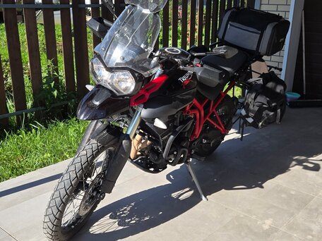 2014 Triumph Tiger 800, чёрный, 730000 рублей, вид 2