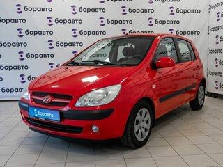 2005 Hyundai Getz I Рестайлинг, красный, 520000 рублей, вид 3