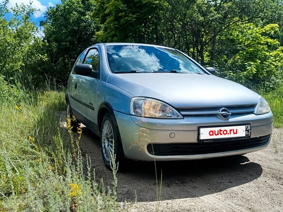 2001 Opel Corsa C, серебристый, 250000 рублей - вид 5