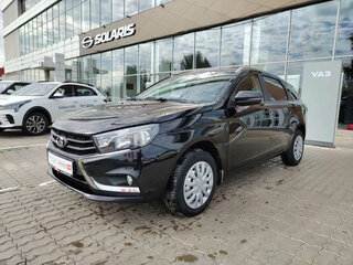 2021 Lada (ВАЗ) Vesta SW I, чёрный, 991028 рублей, вид 3