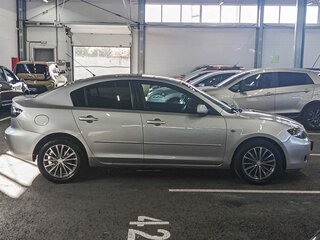 2008 Mazda 3 I (BK) Рестайлинг, серый, 655000 рублей, вид 4