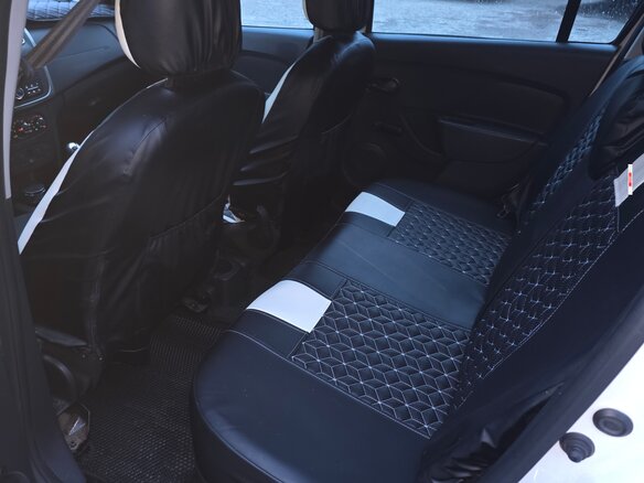 2019 Renault Logan Stepway II Рестайлинг, белый, 820000 рублей - вид 8