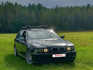 2001 BMW 5 серии 520i IV (E39) Рестайлинг, чёрный, 620000 рублей, вид 1