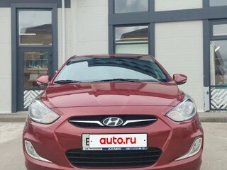 2012 Hyundai Solaris I, красный, 1100000 рублей, вид 2